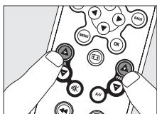 PHILIPS SRU160 - Automatisches Einstellen der Fernbedienung - 1