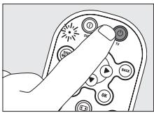 PHILIPS SRU160 - Stalla in fjarrkontrollen automatiskt - 3