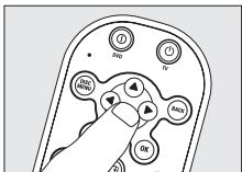 PHILIPS SRU160 - Testar o telecomando - 1