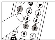 PHILIPS SRU5060 - Restoring the original functions of your remote control - 2