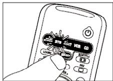 PHILIPS SRU5060 - Anpassen der Gerätewahl (Mode-Selector) - 1