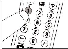 PHILIPS SRU5060 - Anpassen der Gerätewahl (Mode-Selector) - 5