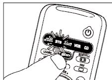 PHILIPS SRU5060 - Aanpassen van de apparaatkeuze (Mode selector) - 1