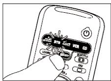 PHILIPS SRU5060 - Toekennen van de volumeregeling aan een andere mode - 1