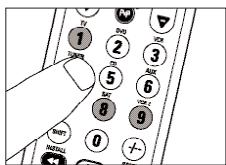 PHILIPS SRU5060 - Kauko-ohjainen alkuperäisten assetusten palauttaminen - 2
