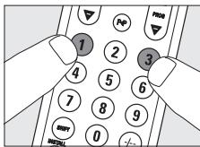 PHILIPS SRU510 - Kauko-ohjainen asetus automaattisesti - 1