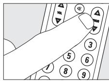 PHILIPS SRU510 - Prüfen der Fernbedienung - 1