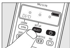 PHILIPS SRU5170 - Tastenfunktionen lernen - 1