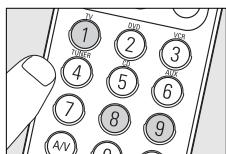 PHILIPS SRU5170 - Herstellen van de oorspronkelijke functies van de afstandsbediening - 2