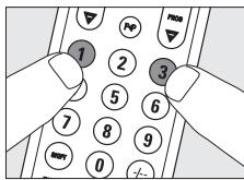 PHILIPS SRU520 - Réglage automatique de la télécommande - 2