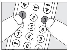 PHILIPS SRU520 - Esimerkki (TV): - 2