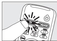 PHILIPS SRU520 - Sélection de l'appareil (Touches de mode) - 4