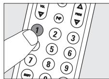 PHILIPS SRU520 - Sélection de l'appareil (Touches de mode) - 5