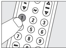 PHILIPS SRU520 - Adjusting device selection (Mode keys) - 5