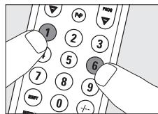PHILIPS SRU520 - Sélection de l'appareil (Touches de mode) - 2