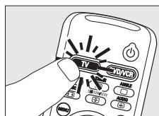 PHILIPS SRU520 - Manuelles Einstellen der Fernbedierung - 2