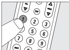 PHILIPS SRU520 - Anpassen der Gerätewahl (Mode-Tasten) - 5