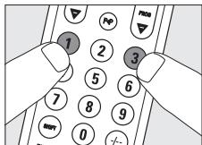 PHILIPS SRU530 - Stalla in fjärkkontrollen automatiskt - 7