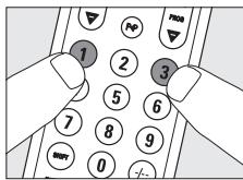 PHILIPS SRU530 - BeispielFernsehgerat: - 2