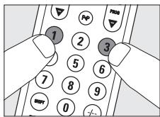 PHILIPS SRU530 - Esimerkki (TV): - 3