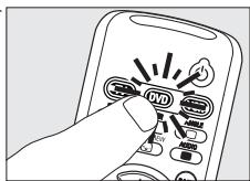 PHILIPS SRU530 - Sélection de l'appareil (touches de mode) - 1