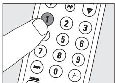PHILIPS SRU560 - Sélection de l'appareil (selecteur de mode) - 5