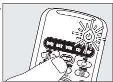 PHILIPS SRU560 - Handmatig instellen van de afstandsbediening - 2