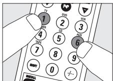 PHILIPS SRU560 - Toekennen van de volumeregeling aan een andere mode - 2