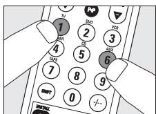 PHILIPS SRU560 - Aanpassen van de apparaatkeuze (Mode selector) - 2