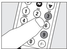 PHILIPS SRU560 - Lautstärkeregelung einem anderen Modus zuordnen - 3
