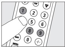 PHILIPS SRU560 - Wiederherstellen der ursprünglichen Funktionen der Fernbedienung - 2