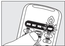 PHILIPS SRU560 - Toekennen van de volumeregeling aan een andere mode - 4