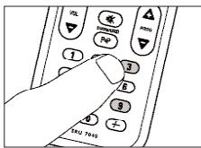 PHILIPS SRU7040 - Legge til en fjernkontrollfunksjon - 2