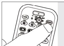 PHILIPS SRU7040 - Modification de la sélection de l'appareil (sélecteur de mode) - 1