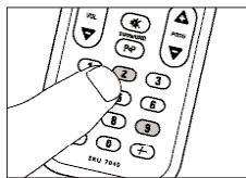 PHILIPS SRU7040 - Adjusting device selection (Mode selector) - 3
