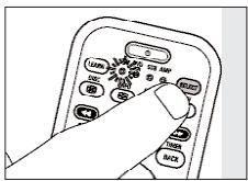 PHILIPS SRU7040 - Voorbeeld voor de tv: - 1