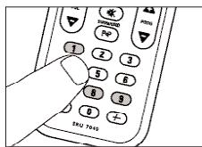 PHILIPS SRU7040 - Restauración de las funciones originales del mando a distancia - 2