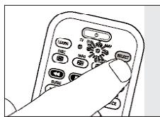 PHILIPS SRU7040 - Adjusting device selection (Mode selector) - 1