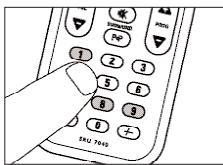 PHILIPS SRU7040 - Ripristino delle funzioni originali del telecomando - 2
