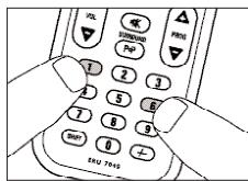 PHILIPS SRU7040 - Legge til en fjernkontrollfunksjon - 11