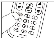 PHILIPS SRU7040 - Adjusting device selection (Mode selector) - 5