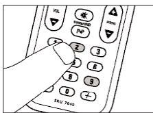 PHILIPS SRU7040 - Legge til en fjernkontrollfunksjon - 23