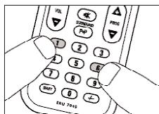 PHILIPS SRU7040 - Legge til en fjernkontrollfunksjon - 25