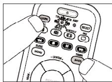 PHILIPS SRU7040 - Exemple pour le magnétoscope : - 2