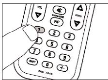 PHILIPS SRU7040 - Legge til en fjernkontrollfunksjon - 35