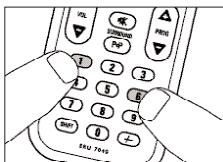 PHILIPS SRU7040 - Legge til en fjernkontrollfunksjon - 22