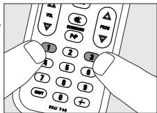 PHILIPS SRU740NC - TV-eksempel: - 3