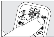 PHILIPS SRU740NC - Äänenvoimakkuudenaadon merkinta toiseen tilaan - 1