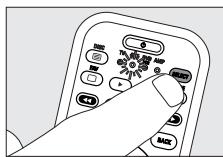 PHILIPS SRU740NC - Äänenvoimakkuudenaadon merkinta toiseen tilaan - 4
