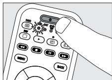 PHILIPS SRU740NC - Automatisch indstilling of fjernbetjeningen - 4